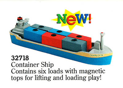 Brio store container ship